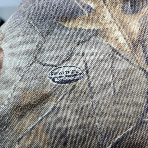 Carhartt B158 CMO RealTree Camo Men's Dungaree 36x34 Canvas Pants Carpenter